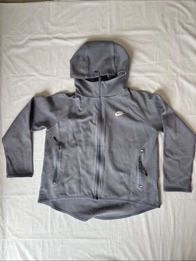 Womens Nike Purple/Grey Tech Hoodie